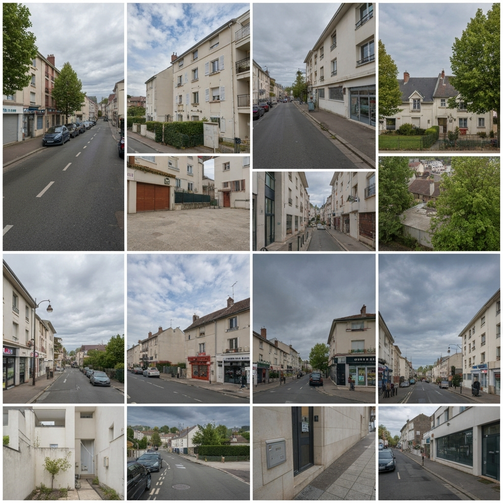 Vue d'un appartement à Melun pour estimation immobilière