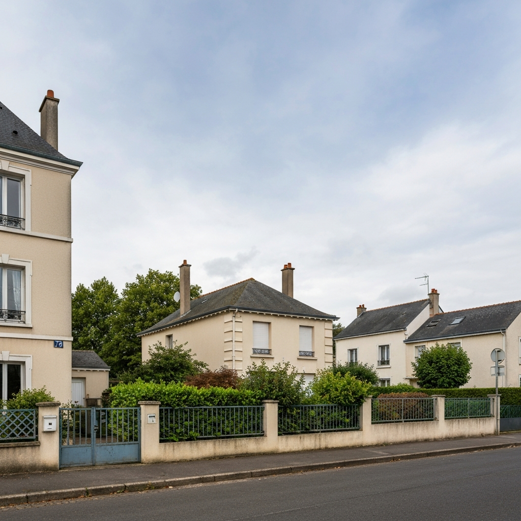 Vue d'un appartement à évaluer situé rue Dajot à Melun