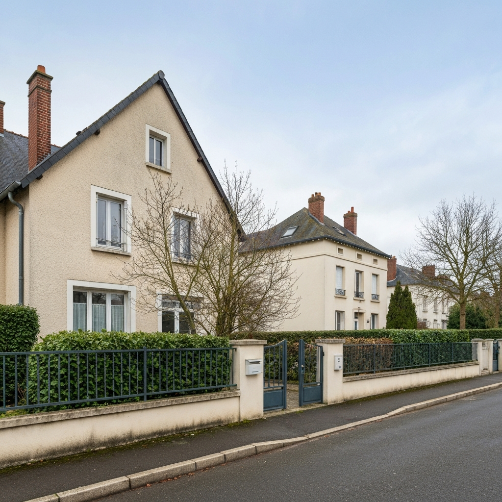 Vue d'un loft moderne à Melun avec un design intérieur élégant