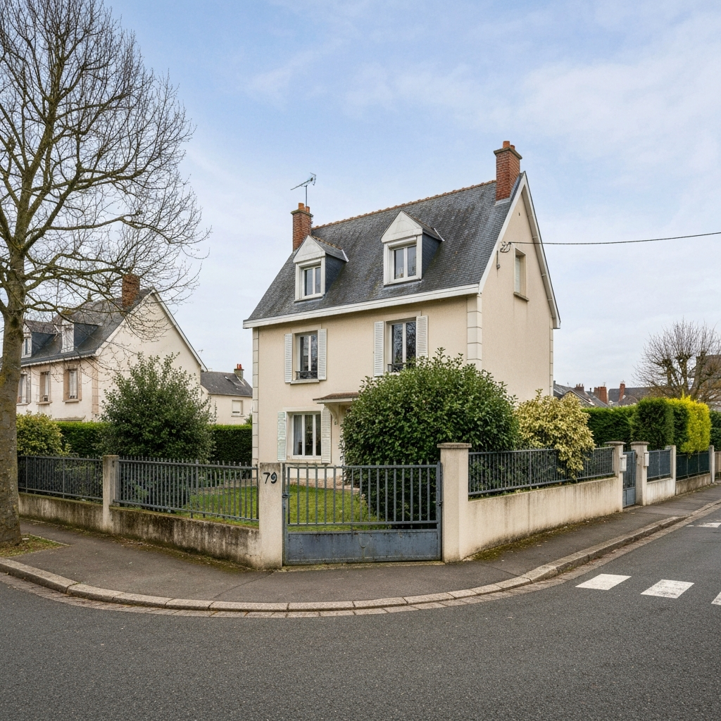 Vue d'un studio à Melun pour estimation immobilière