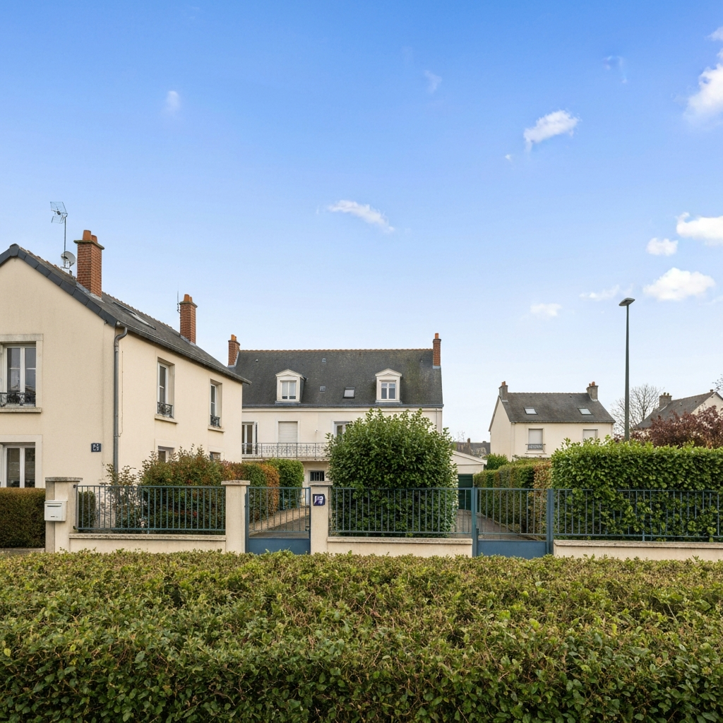 Vue d'un appartement moderne à Melun utilisé pour une estimation de succession