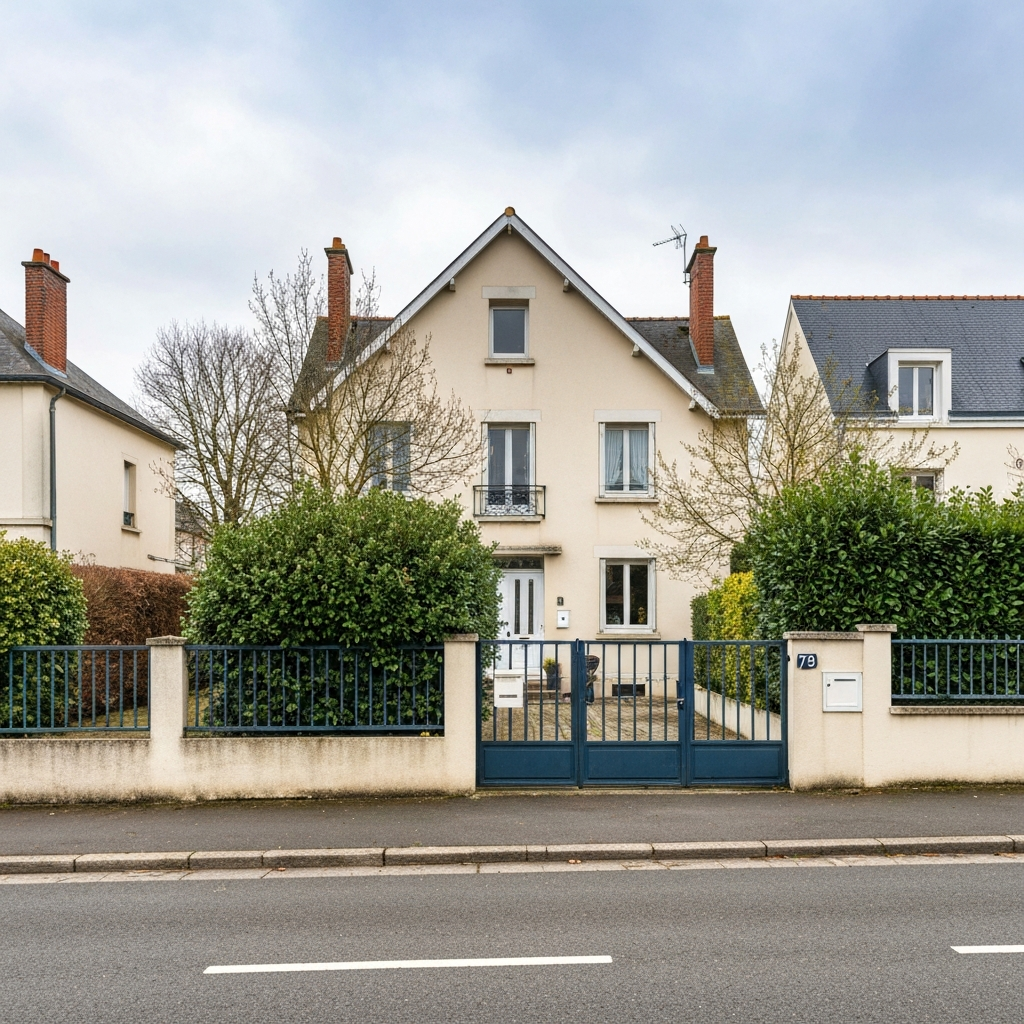 A professional conducting an estimation in Melun