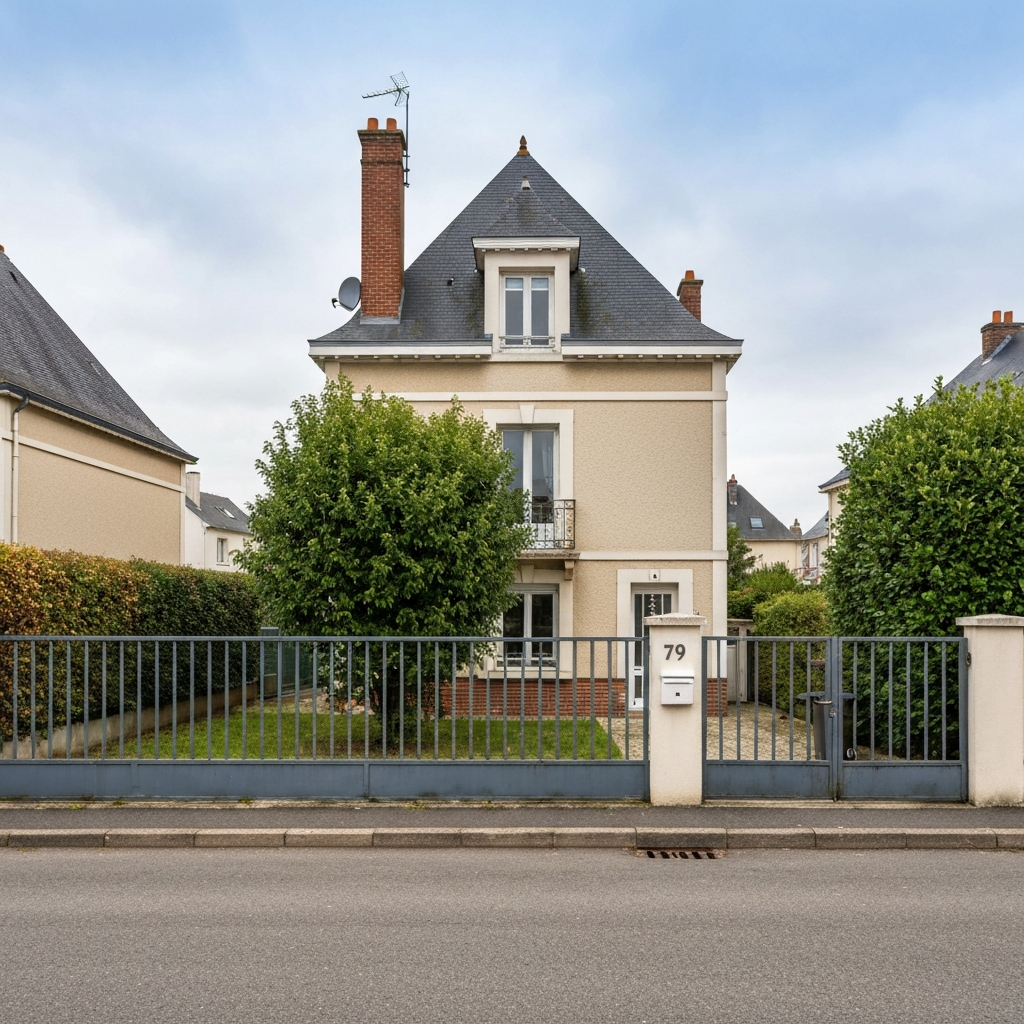 Capture d'écran d'un simulateur d'estimation pour un appartement à Melun