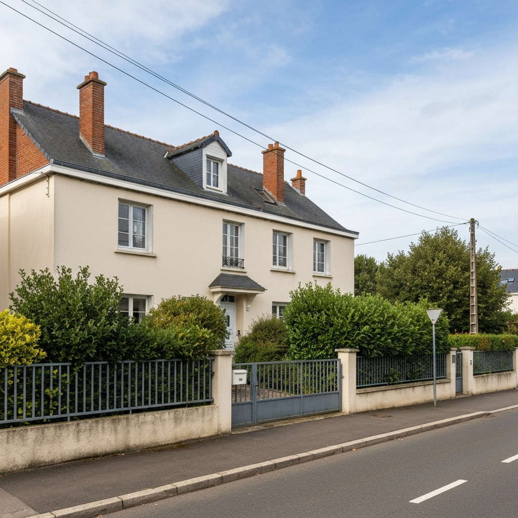 Vue aérienne du quartier Gaillardon à Melun pour estimation immobilière