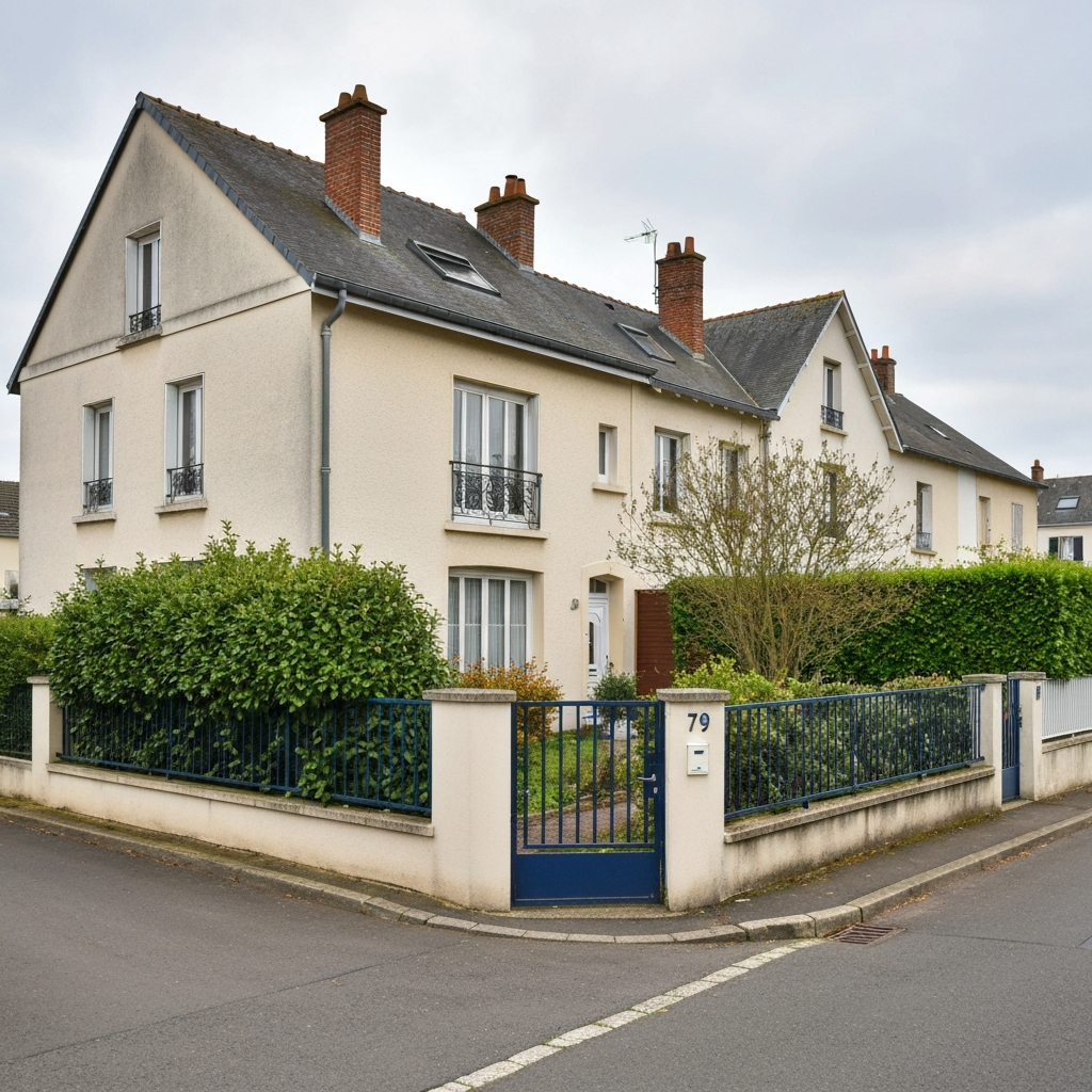 Graphique montrant l'évolution des prix de l'immobilier dans la rue Carnot à Melun
