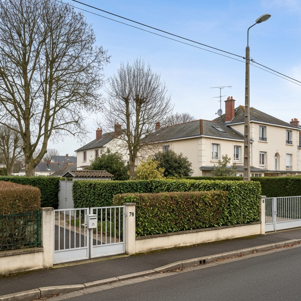 Graphique des prix immobiliers par mètre carré dans la rue du Général de Gaulle à Melun