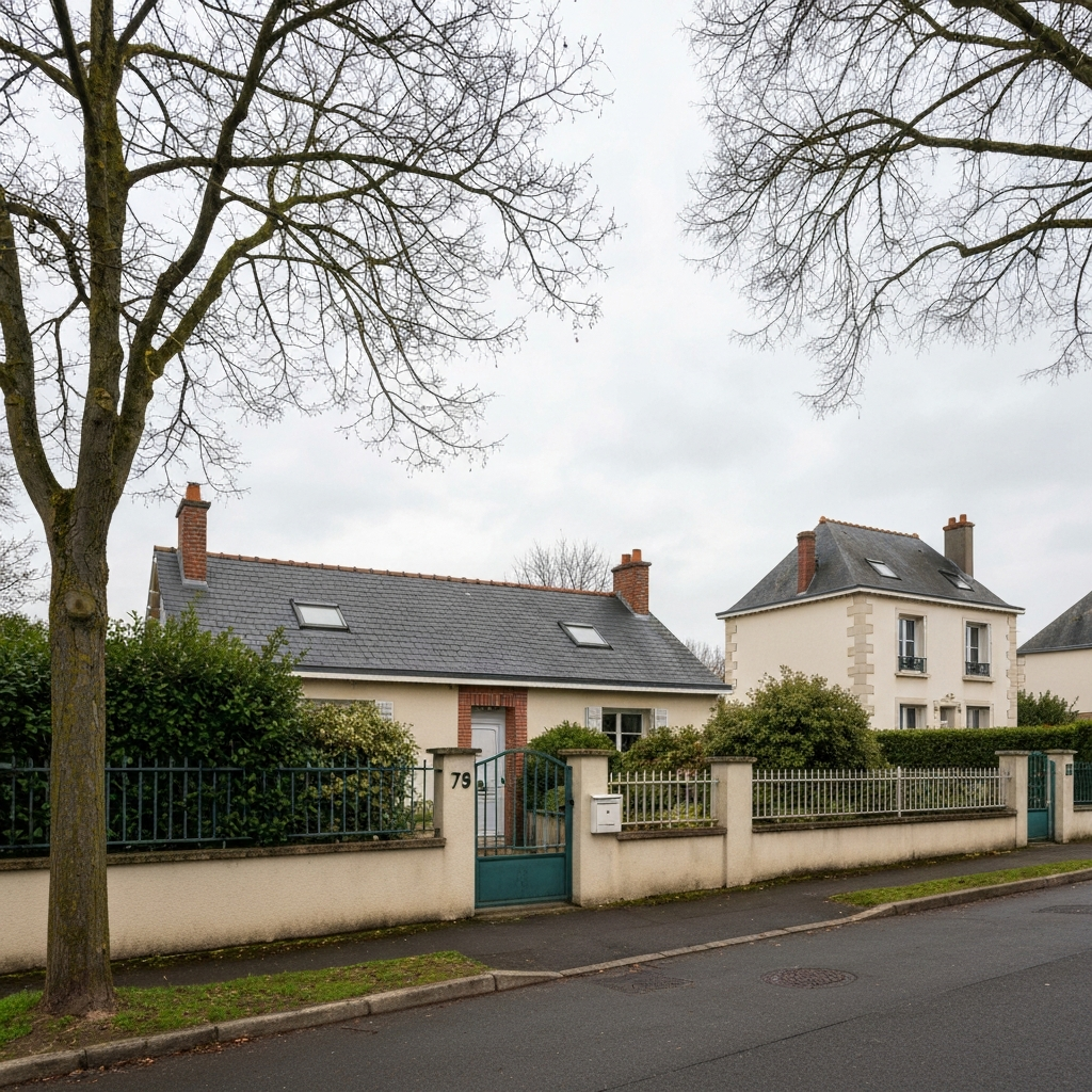 Graphique montrant les prix des maisons à Melun 77000