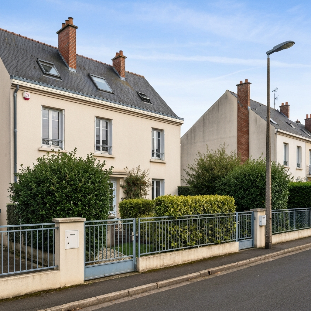 Vue de l'extérieur d'un appartement à vendre à Melun